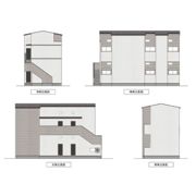 CASA R 西ノ京(カーサ アール ニシノキの外観画像