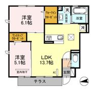 グランシャリオの間取り画像