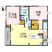 Comfort Hirosibaの間取り画像