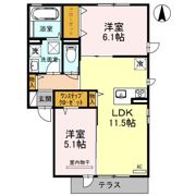 レフィナードの間取り画像