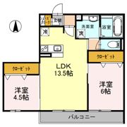 ラフィーネ大和八木 S棟の間取り画像