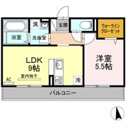 ミッドレジデンス A A棟の間取り画像