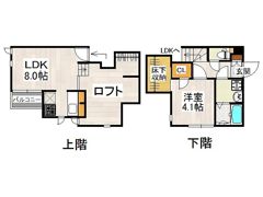 CB千鳥フィオーレの間取り画像
