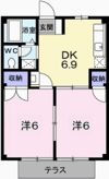 ファミィール北条の間取り画像