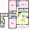 カンボ・M，Hの間取り画像