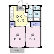 フラワーハイツ一条（A）の間取り画像