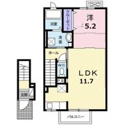 アンソレイユⅢの間取り画像