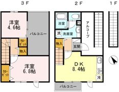 グランアヴァンティⅡ B棟の間取り画像