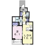 フォレスタⅠ パートⅡの間取り画像