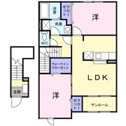 ラ スギシオン Bの間取り画像