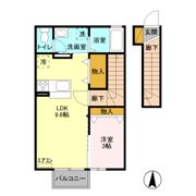 クレストコートT Ⅱの間取り画像