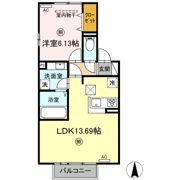 サザンフォレスト A棟の間取り画像