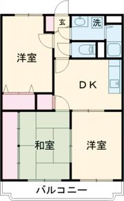 ヴィラ・コスモの間取り画像