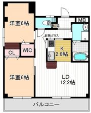 ハイツ幹の間取り画像