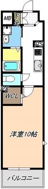 シャルマンの間取り画像