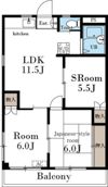 クレール町谷の間取り画像