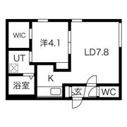 HEIMAT TOYOHIRA (ハイマート 豊平)の間取り画像