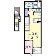 ヒルトップ ワンの間取り画像