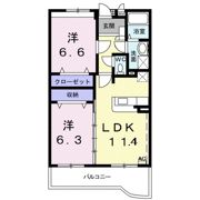 セレニータAの間取り画像
