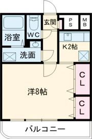エマーブル矢橋の間取り画像