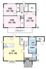 アヴェニールCの間取り画像