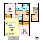 アヴィランスの間取り画像