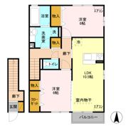 スクエア Aの間取り画像