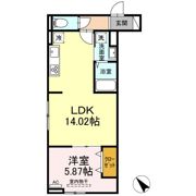 セレスティア西台Bの間取り画像