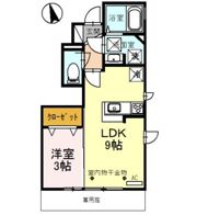 セレッソさくら A棟の間取り画像