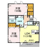 D-Castleの間取り画像