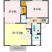 セジュール木橋の間取り画像