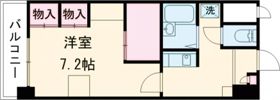 リバーサイド川端の間取り画像