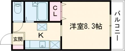 MARGINAL3Fの間取り画像