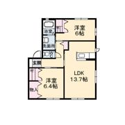 グランマスト爪崎 B棟の間取り画像