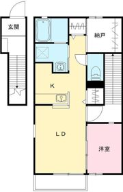ハーベスト柵町の間取り画像
