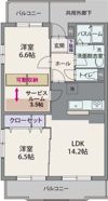 フォレスタヴィアーレの間取り画像