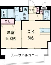 アスヴェルみなと元町OceanFrontの間取り画像