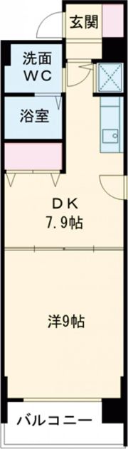 FLAT-Aの間取り画像