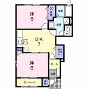 カーサ プラシードⅠの間取り画像