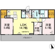 ユーストマの間取り画像