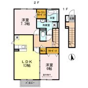 ピアチェーレ A棟の間取り画像