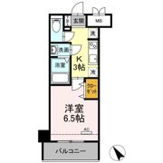 レジデンス浜田の間取り画像