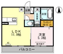 ヴィラ クエンティの間取り画像