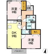 エスポワールえなみ A棟の間取り画像