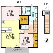 ルミエールⅡの間取り画像