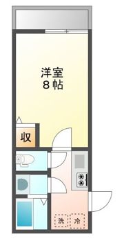 フラッティ上七軒の間取り画像