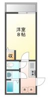 フラッティ上七軒の間取り画像