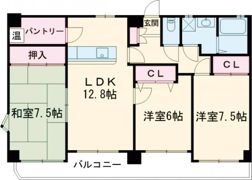 ロマージュ水前寺Ⅱの間取り画像