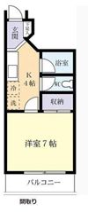 Kー1ビルの間取り画像