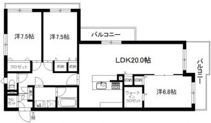 リーベンハイム・カガの間取り画像